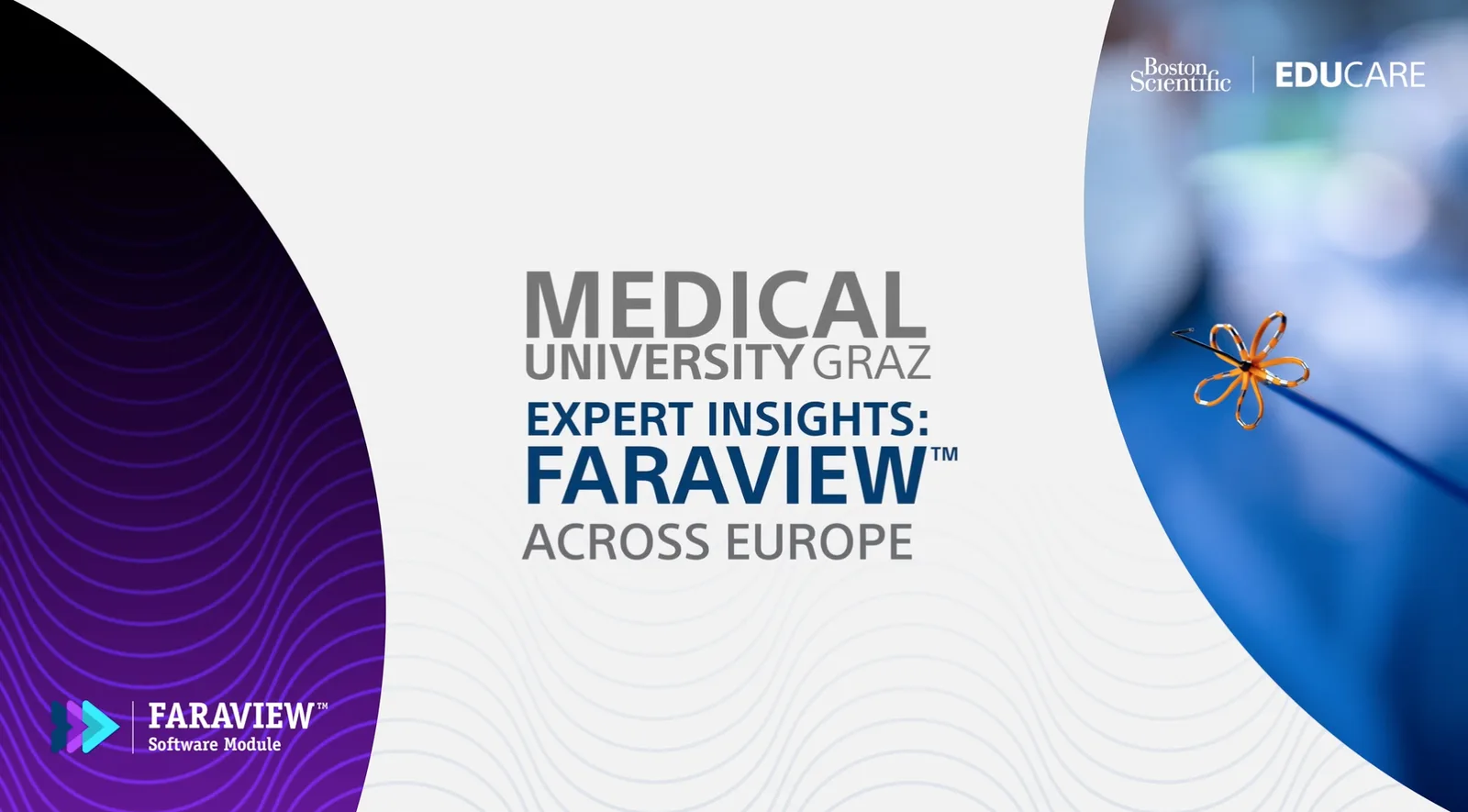 Title card for the Medical University Graz episode.