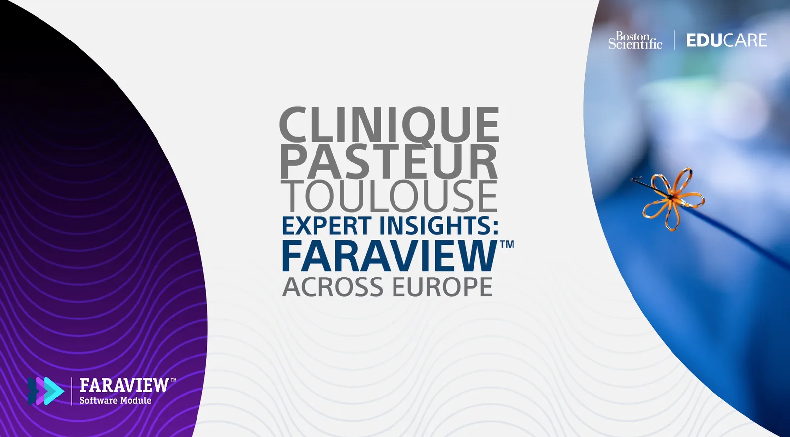 Title card for the Clinique Pasteur Toulouse episode.